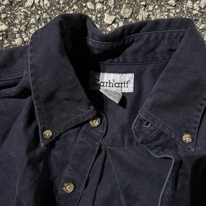 Carhartt Navy Button Up